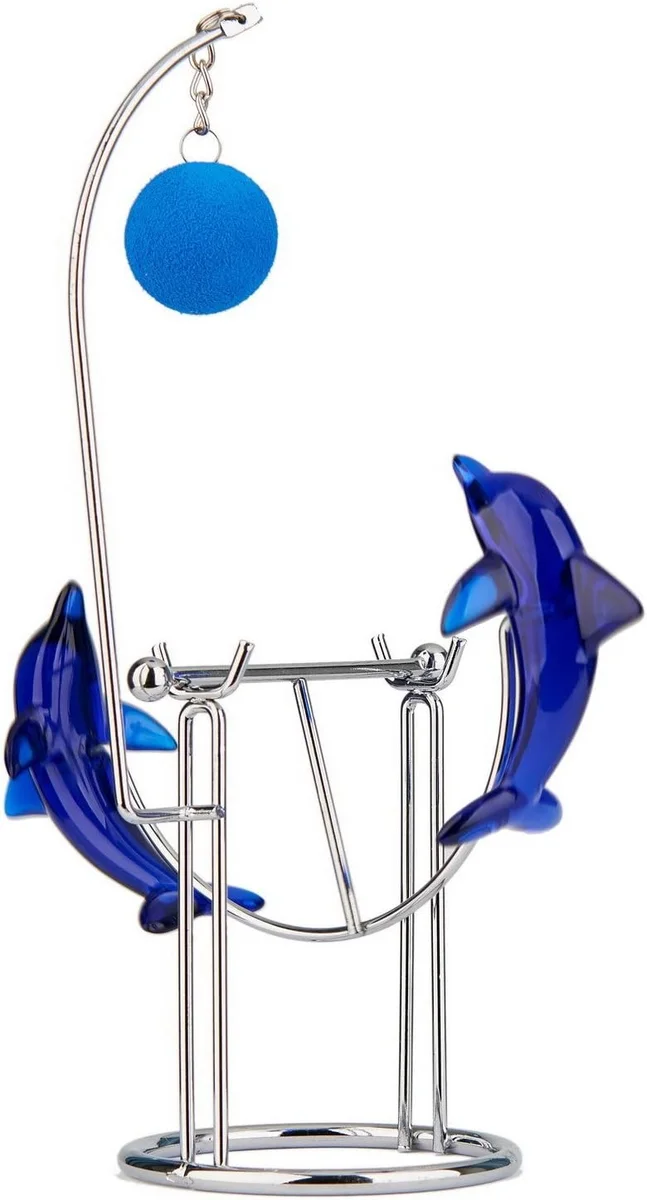 Sunnytech dolphins balancing toy in rocking motion